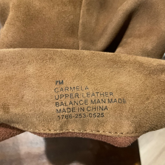 Aerosoles Carmela Boot Tabacco suede size 7 - Picture 8 of 9